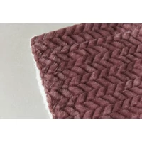 Kép 4/4 - Naturtex sherpa design kétoldalas pléd - Ombre Coral 150x200 cm 3
