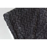 Kép 4/4 - Naturtex sherpa design kétoldalas pléd - Ombre Grey 150x200 cm 3