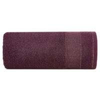 Kép 2/4 - Nessy pamut törölköző vastag fényes csíkkal Bordó 70x140 cm 3db 1
