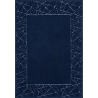 Kép 3/6 - Nika pamut fürdőszobaszőnyeg Gránátkék 50x70 cm 2