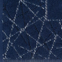 Kép 4/6 - Nika pamut fürdőszobaszőnyeg Gránátkék 50x70 cm 3