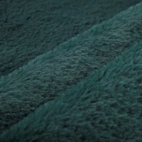 Kép 6/6 - Nina szőrme hatású ágytakaró Sötétzöld 220x240 cm 5