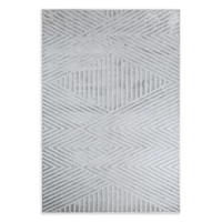 Kép 1/3 - Nova1 sreb szőtt modern szőnyeg Ezüst 120x170 mm - 8 mm