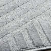 Kép 2/3 - Nova1 sreb szőtt modern szőnyeg Ezüst 60x100 mm - 8 mm 1