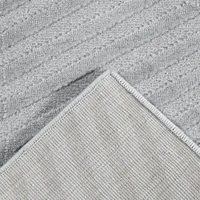 Kép 3/3 - Nova1 sreb szőtt modern szőnyeg Ezüst 60x100 mm - 8 mm 2