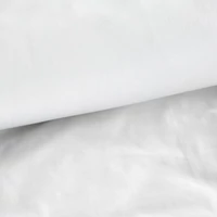 Kép 5/6 - Nova3 pamut-szatén fehér ágyneműhuzat 220x200 cm - 70x90 cm 2db