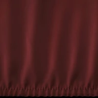 Kép 5/5 - Nova3 pamut-szatén gumis lepedő Burgundi vörös 180x200 cm + 30 cm 4