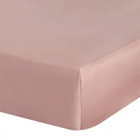 Kép 3/5 - Nova3 pamut-szatén gumis lepedő Rózsaszín 180x200 cm + 30 cm 2