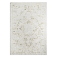 Kép 1/3 - Nova4 szőtt modern szőnyeg Krémszín 80x150 mm - 8 mm