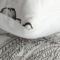 Kép 6/6 - Oriana elegáns pamutszatén ágynemű Fehér 160x200 cm - 70x80 cm 2db 5