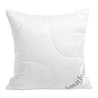 Kép 1/3 - Platin tencel-szatén párna Fehér 40x40 cm
