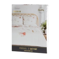 Kép 3/7 - Premium24 pamut-szatén ágyneműhuzat Fehér 220x200 cm - 70x80 cm 2db 1