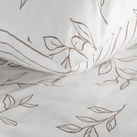 Kép 2/7 - Raya1 pamut-szatén ágyneműhuzat Fehér 220x200 cm - 70x80 cm 2db 6