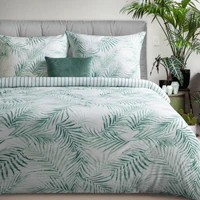 Kép 1/8 - Raya3 pamut-szatén ágyneműhuzat Fehér 160x200 cm - 70x80 cm 2db