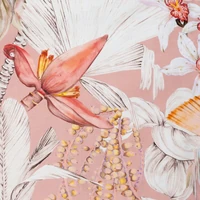 Kép 4/6 - Reina56 pamut-szatén ágyneműhuzat Rózsaszín 160x200 cm - 70x80 cm 2db 3
