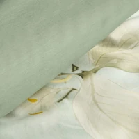 Kép 7/7 - Reina58 pamut-szatén ágyneműhuzat Menta 160x200 cm - 70x80 cm 2db 5