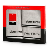 Kép 2/6 - Rocco Pierre Cardin törölköző szett Ezüst 1