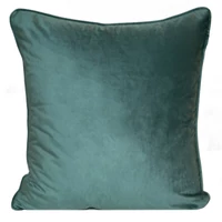 Kép 1/4 - Sibel Pierre Cardin bársony párnahuzat Sötét menta 45x45 cm