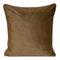 Kép 1/4 - Sibel Pierre Cardin bársony párnahuzat Világosbarna 45x45 cm