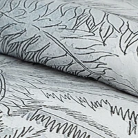Kép 5/6 - Skye Eva Minge mako-szatén ágyneműhuzat Világosszürke 160x200 cm - 70x80 cm 2db 4
