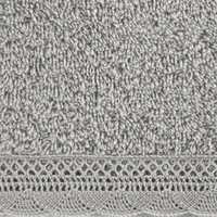 Kép 3/5 - Sofi díszes törölköző Ezüst 50x90 cm 6db 2