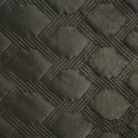 Kép 4/6 - Sofia bársony ágytakaró Acélszürke 220x240 cm 3