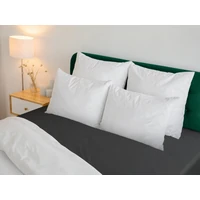 Kép 6/7 - Soft mikroszálas gumis lepedő Acélszürke 220x200 cm + 30 cm 6