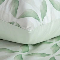Kép 2/7 - Spring101 pamut-szatén ágyneműhuzat Menta 140x200 cm - 70x80 cm 1db 6