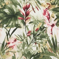 Kép 6/7 - Spring43 pamut-szatén ágyneműhuzat Zöld 140x200 cm - 70x80 cm 1db 4