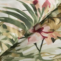 Kép 7/7 - Spring43 pamut-szatén ágyneműhuzat Zöld 140x200 cm - 70x80 cm 1db 5