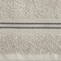 Kép 3/6 - Tris csíkos törölköző Bézs 70x140 cm 3db 2