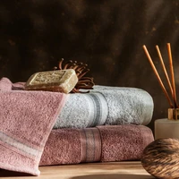 Kép 6/6 - Tris csíkos törölköző Ezüst 50x90 cm 6db 5