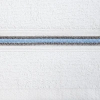 Kép 3/6 - Tris csíkos törölköző Fehér 70x140 cm 3db 2