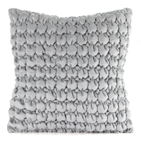 Kép 1/2 - Velvet bársony párnahuzat Ezüst 45x45 cm