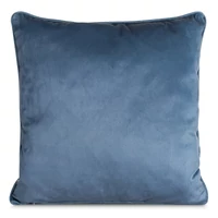 Kép 2/4 - Velvet bársony párnahuzat Sötétkék 45x45 cm 1