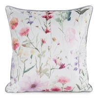 Kép 1/2 - Velvet152 bársony párnahuzat Fehér 45x45 cm