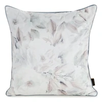 Kép 1/2 - Velvet155 bársony párnahuzat Fehér 45x45 cm
