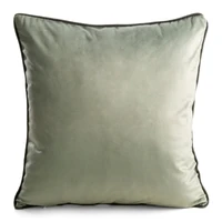 Kép 2/3 - Velvet206 bársony párnahuzat Fehér 45x45 cm 1