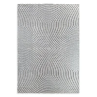Kép 1/4 - Venus boho1 szürke szőnyeg Acélszürke 200x290 mm - 8 mm