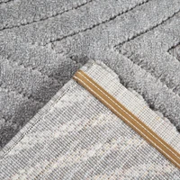 Kép 3/4 - Venus boho1 szürke szőnyeg Acélszürke 200x290 mm - 8 mm 2