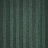 Kép 7/8 - Vera egyszínű csíkos pamutszatén ágynemű garnitúra Sötétzöld 220x200 cm - 70x80 cm 2db 4