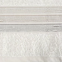 Kép 3/6 - Verano csíkos törölköző Krémszín 30x50 cm 6db 2