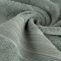 Kép 4/6 - Verano csíkos törölköző Menta 70x140 cm 3db 3