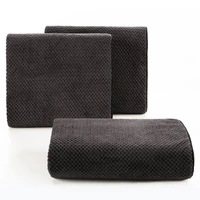 Kép 1/4 - Zoe1 mikroszálas törölköző Acélszürke 70x140 cm 3db