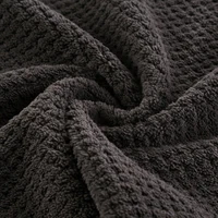 Kép 4/4 - Zoe1 mikroszálas törölköző Acélszürke 70x140 cm 3db 3