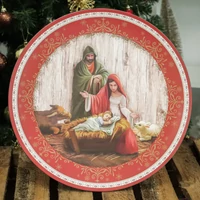 Kép 1/3 - Dekor tányér betlehemi 33 cm