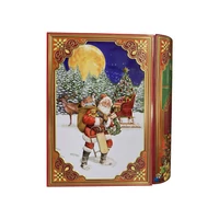 Kép 2/7 - Karácsonyi nagy mesekönyv sütis doboz télapós 245x210x90 mm 6