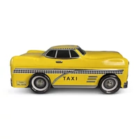 Kép 1/9 - Klasszikus amerikai sárga taxi sütis doboz 300x120x130 mm