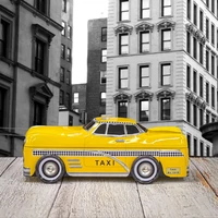 Kép 5/9 - Klasszikus amerikai sárga taxi sütis doboz 300x120x130 mm 4