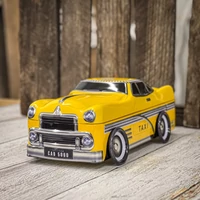 Kép 7/9 - Klasszikus amerikai sárga taxi sütis doboz 300x120x130 mm 5